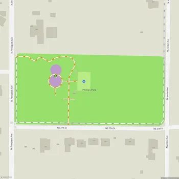 Map of Phillips Park