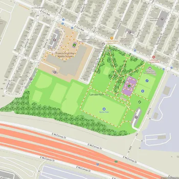 Map of Latrobe Park