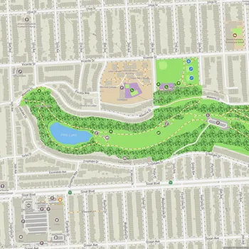 Map of Pine Lake Park