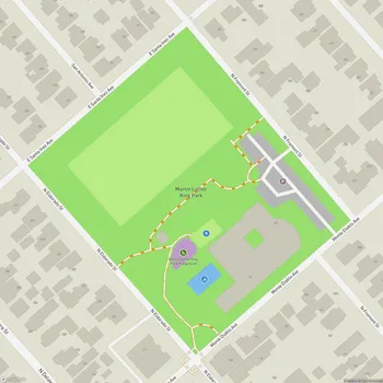 Map of Martin Luther King Jr. Park