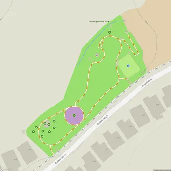 Map of Antelope Hills Park