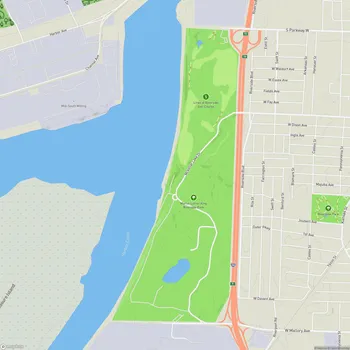 Map of Martin Luther King, Jr. Riverside Park