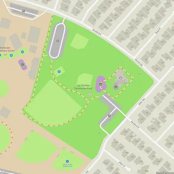 Map of Los Cerritos Community Park