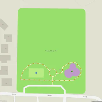 Map of Preston Manor Park