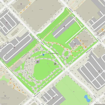 Map of First Ward Park