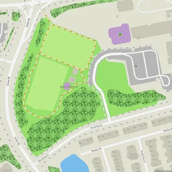 Map of Brier Creek Park