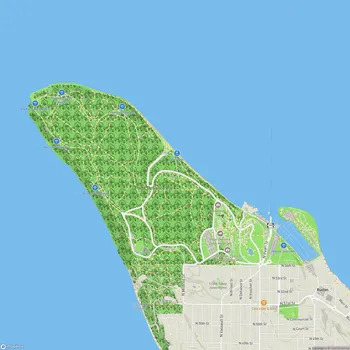 Map of Point Defiance Park