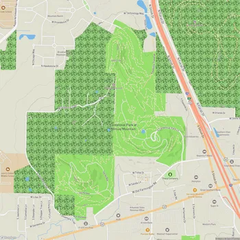 Map of Centennial Park at Millsap Mountain