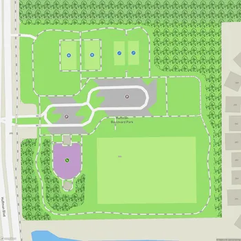 Map of Huffman Boulevard Park