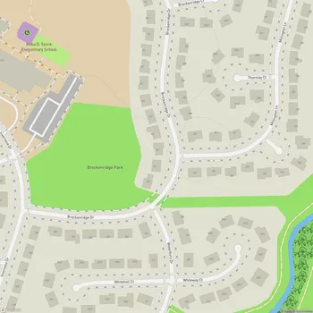 Map of Breckenridge Park