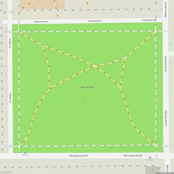 Map of Horton Park
