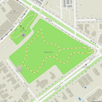 Map of Simpson Park