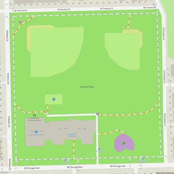 Map of Eckhart Park