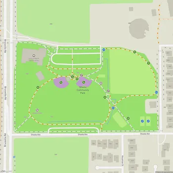 Map of Shasta Community Park
