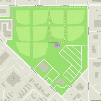 Map of Earl McCart Fields