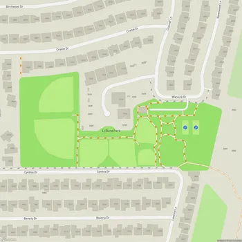 Map of LeBard Park