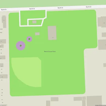 Map of North Street Park