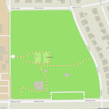 Map of O'Neil Park