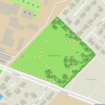Map of Dave Brubeck Park