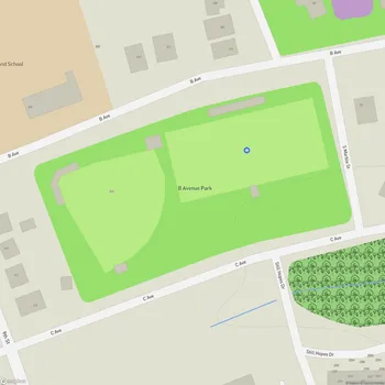 Map of B Avenue Park