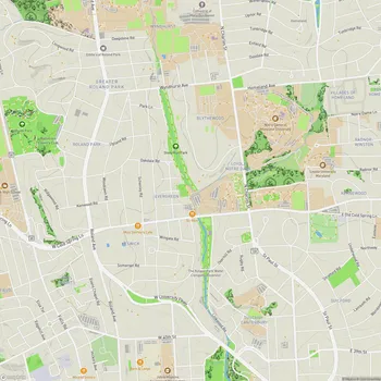 Map of Stony Run Park