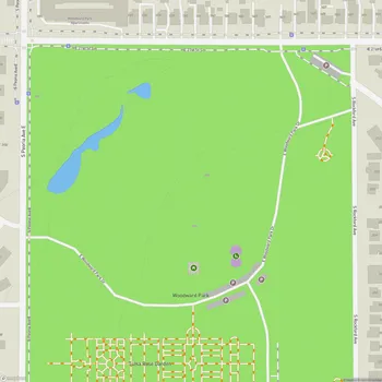 Map of Woodward Park