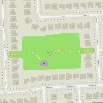 Map of Fairfield Park