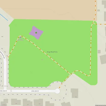 Map of Kings Road Park