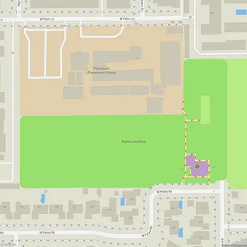 Map of Palm Lane Park
