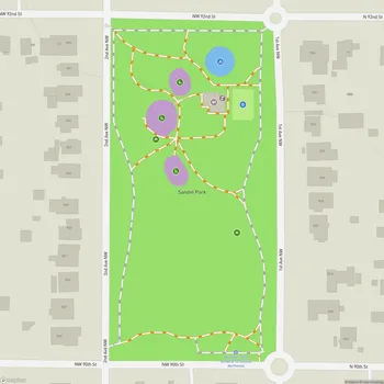 Map of Sandel Park