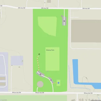 Map of Delaney Park
