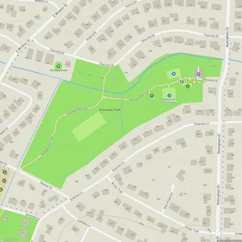 Map of Avondale Park