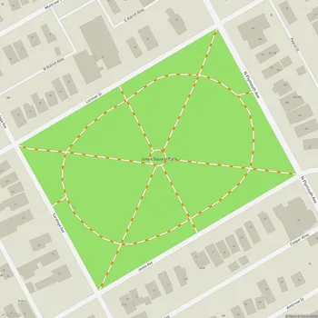 Map of Jones Square Park