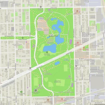 Map of Anna and Frederick Douglass Park
