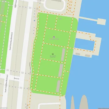 Map of Spruce Street Harbor Park