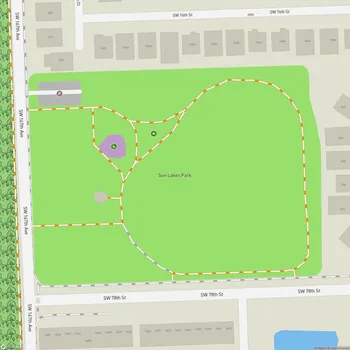 Map of Sun Lakes Park
