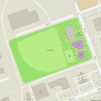 Map of Pacific Park