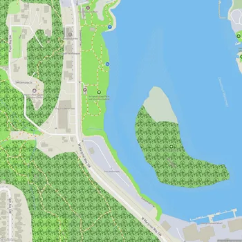 Map of həʔapus Village Park & Shoreline Habitat
