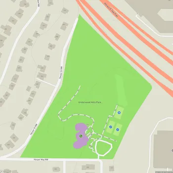 Map of Underwood Hills Park