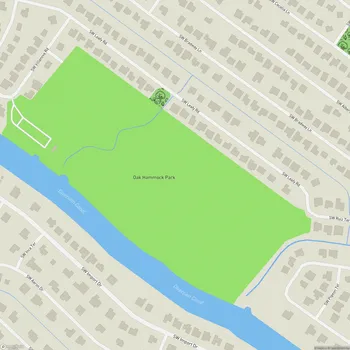 Map of Oak Hammock Park