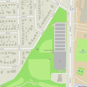 Map of Dearborn High Park