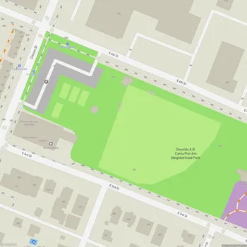 Map of Oswaldo A.B. Cantu/Pan American Neighborhood Park