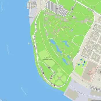 Map of Audubon Riverview Park