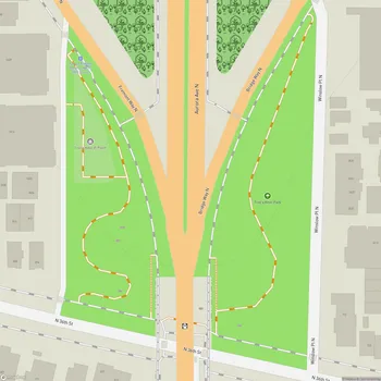Map of Troll's Knoll Park
