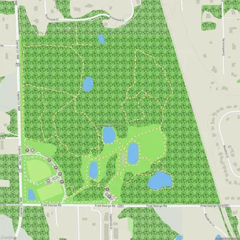 Map of Fred George Greenway Park
