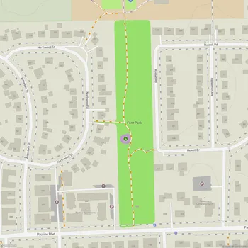Map of Fritz Park
