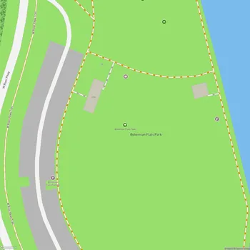 Map of Bohemian Flats Park
