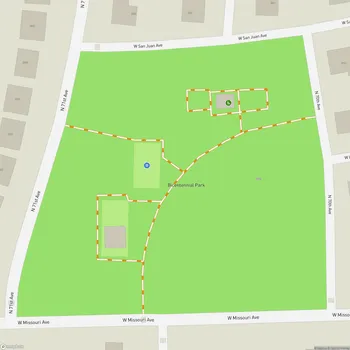Map of Bicentennial Park