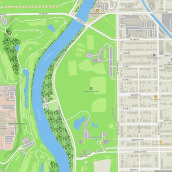 Map of Taggart Riverside Park