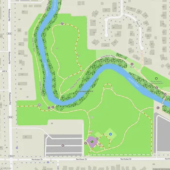 Map of Cottonwood Park